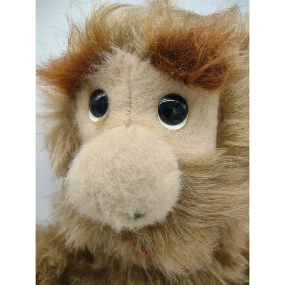 Vtg 1977 Animal Fair Big Foot Sasquatch 14" Stuffed Animal Toy Plush Brown Furry - Picture 5 of 10
